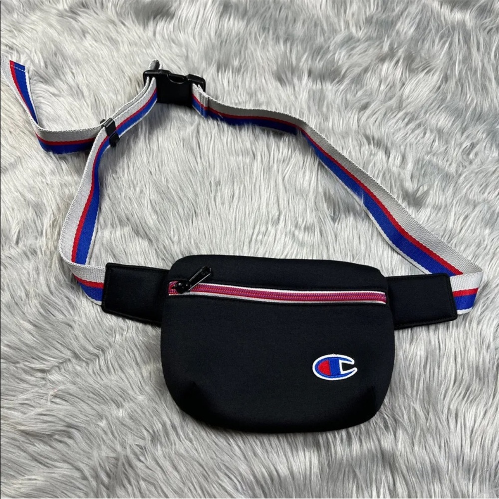 Champion Attribute Black Fanny Waist Belt Bag